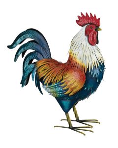 Golden Duckwing Rooster Decor LG