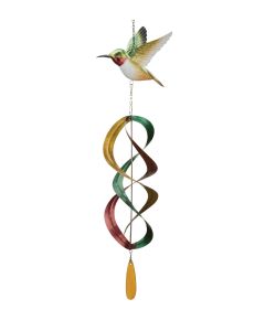 Hanging Wind Spinner - Ruby Throated