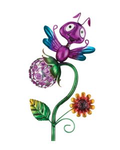 Crystal Bug Solar Stake - Dragonfly