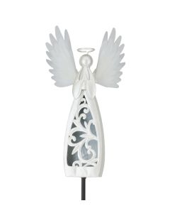 Angel Burst Solar Stake - Praying 