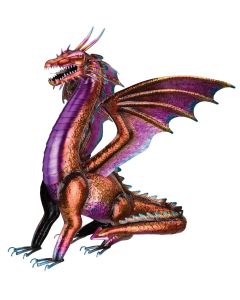 Dragon Decor 30" - Red