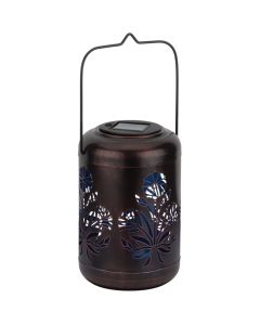 Flower Shadow Lantern - Blue
