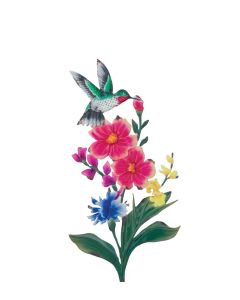 Flower Stake - Hummingbird