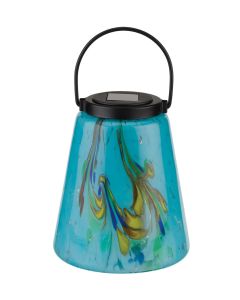 Murano Solar Lantern - Blue2