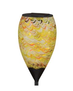 Murano Solar Stake - Amber