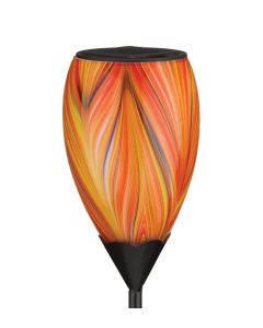 Murano Solar Stake - Orange