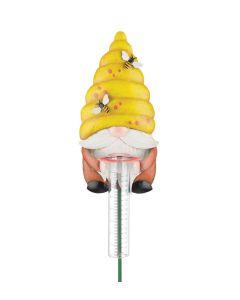 Gnome Rain Gauge - Bee