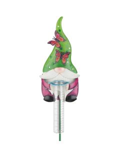 Gnome Rain Gauge - Butterfly