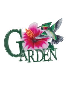 Flower Wall Decor - Hummingbird