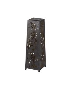 Patio Solar Lantern 24" - Flower