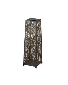 Patio Solar Lantern 24" - Leaf