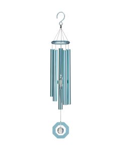 Zen Crystal Chime 22" - Blue
