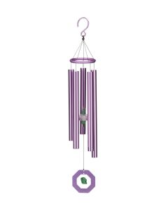 Zen Crystal Chime 22" - Rose