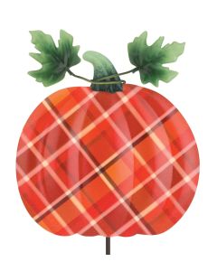 Pumpkin Plant Pick - Orange