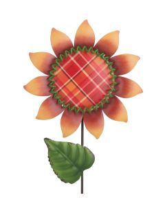 Sunflower Plant Pick - Orange