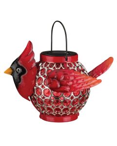 Crystal Solar Lantern - Cardinal