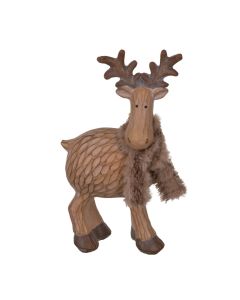 Woodland Moose Standing Decor - MED