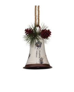 Antique White Bell - Tubular
