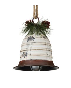 Antique White Bell - Beehive
