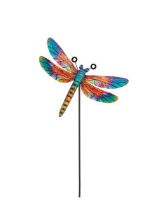 Dragonfly Stake/Wall Decor SM - Multi