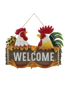 Welcome Sign - Rooster