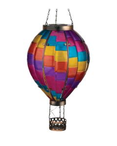 Hot Air Balloon Solar Lantern XLG - Stripe