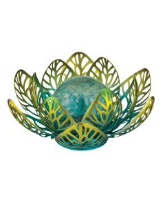 Floral Solar Decor - Blue Yellow