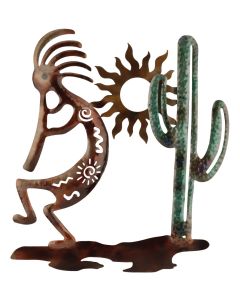 Metallic Kokopelli Wall Decor