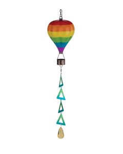 Mini HAB Spinner Solar Lantern - Rainbow