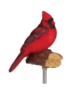 Songbird Solar/Sound Stake - Cardinal