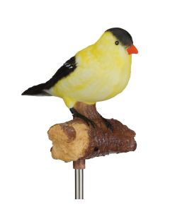 Songbird Solar/Sound Stake - Gold Finch