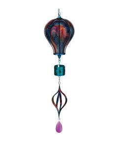 Swirl Balloon Spinner Solar Lantern - Multi