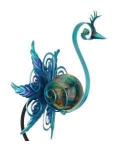 Swirl Solar Stake - Heron