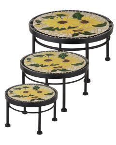 Plant Stand Set/3 - Sunflower
