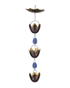 Water Drop Solar Ornament 54" - Umbrella 