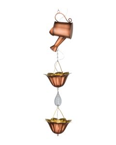 Water Drop Solar Ornament 54" - Watering Can