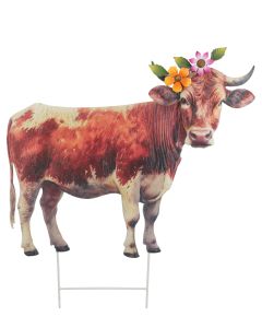 Farm Garden Stake - Cow