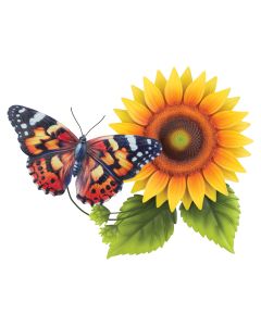 Butterfly/Sunflower Wall Decor