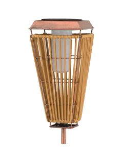 Wicker Solar Stake - Funnel