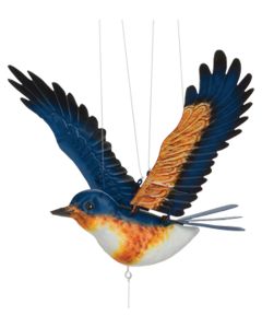 Flying Bird Mobile - Blue Bird 