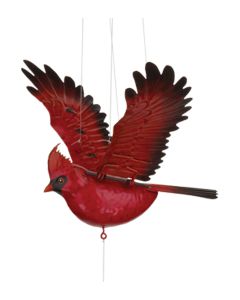Flying Bird Mobile - Cardinal