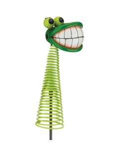 Smile Garden Stake - Frog