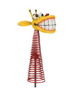 Smile Garden Stake - Giraffe