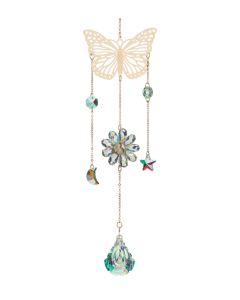 Daydream Ornament - Butterfly Gold