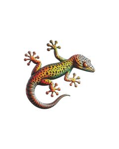 Burano Gecko Wall Decor 12" - Dots