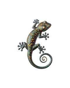 Burano Gecko Wall Decor 13" - Goth