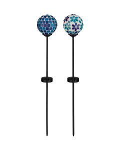 Mosaic Solar Stake Set/2- Midnight