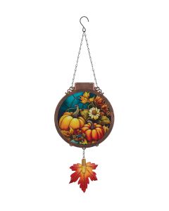 Solar Ornament - Pumpkin