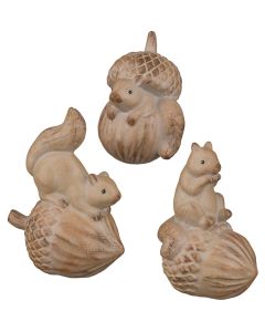 Squirrel Decor Set/3