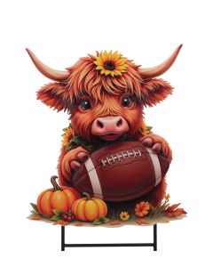 Highland Cow Stake/Wall Decor
